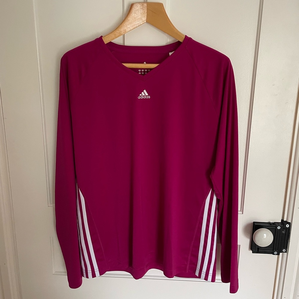 Women’s XL long-sleeved Adidas athletic shirt
